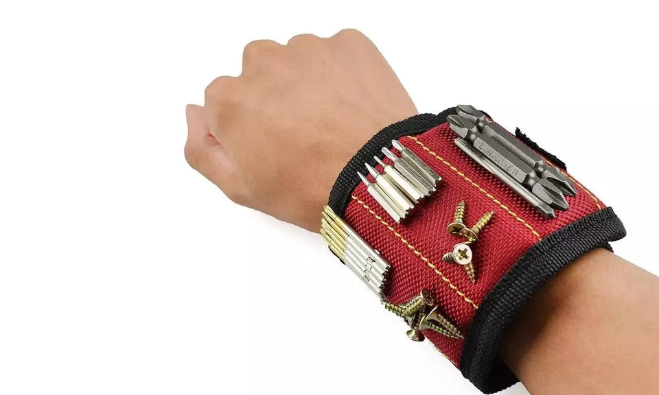 Magnetic Wrist Tool Holder Bracelet for Screws & Drill Bits