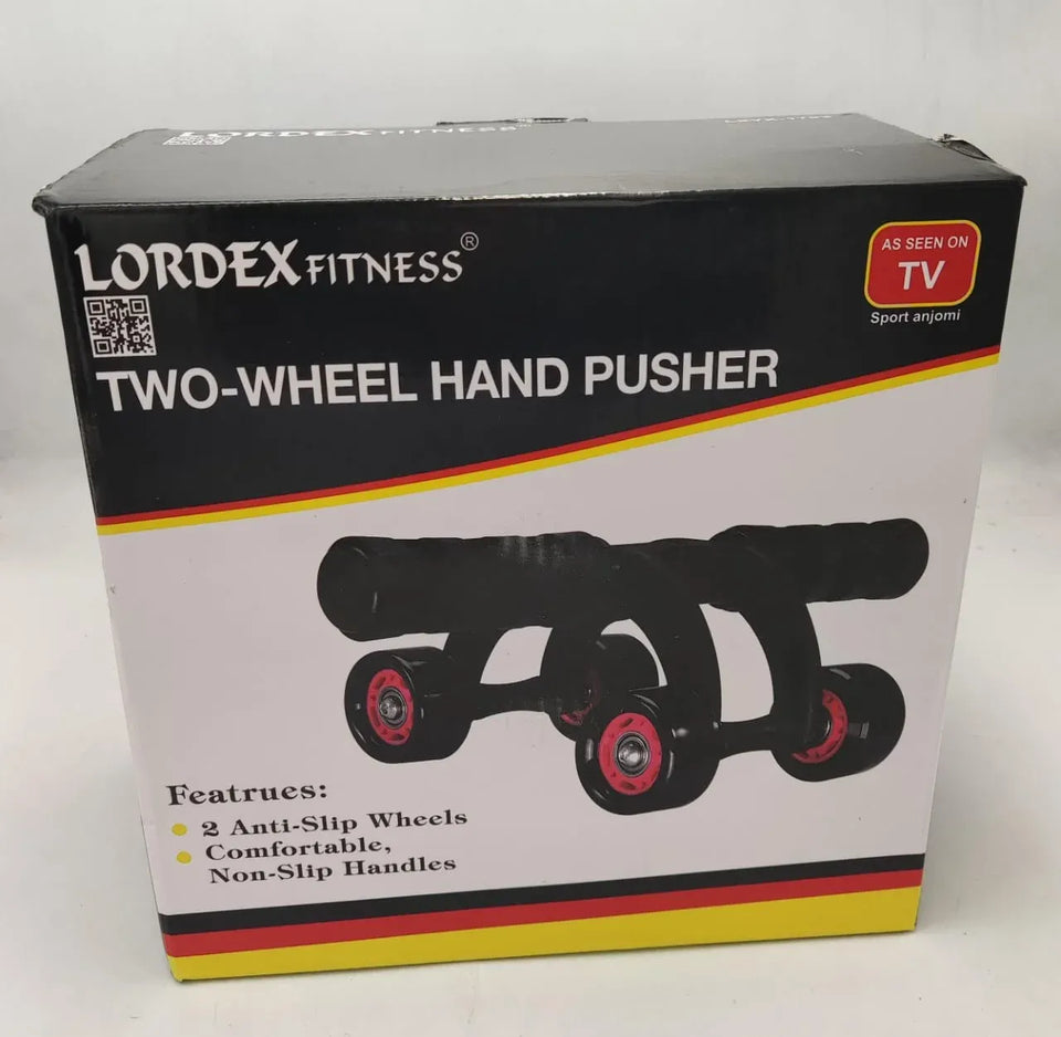 FITNESS Two-Wheel Hand Pusher