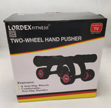 FITNESS Two-Wheel Hand Pusher